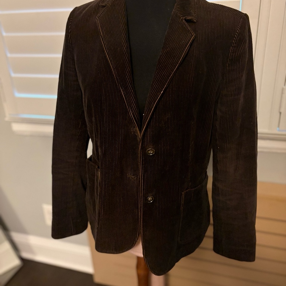 Brown Corduroy Blazer